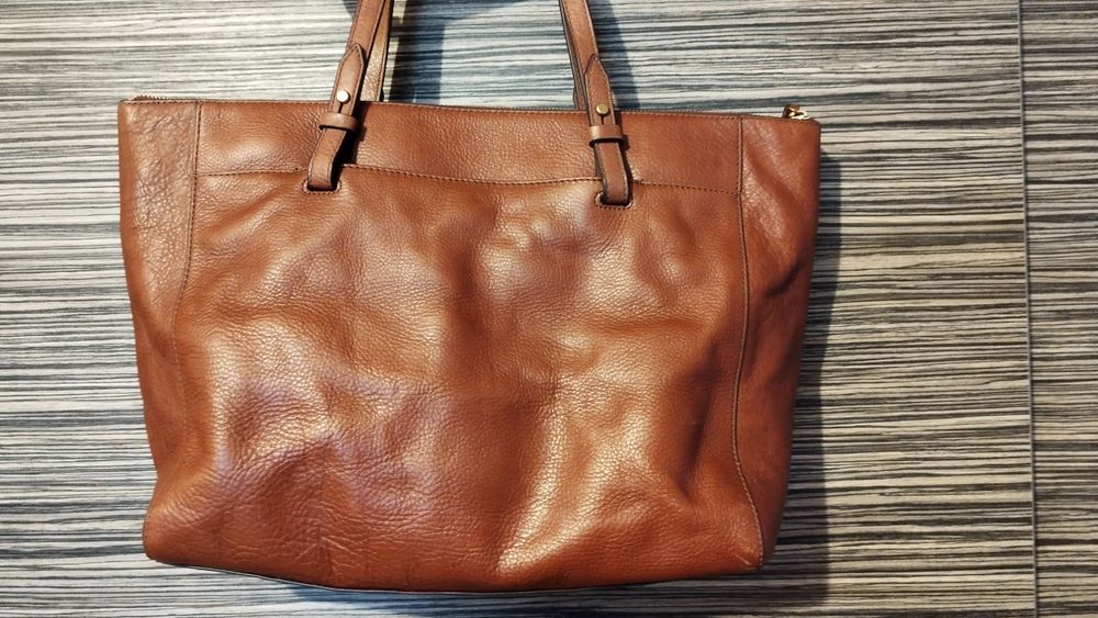 Geantă shopper Fossil piele naturala