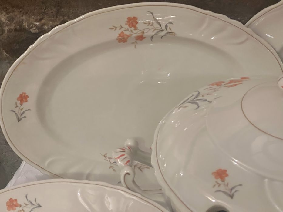 Сервиз за хранене за 6 души порцелан Altwasser 1939 г