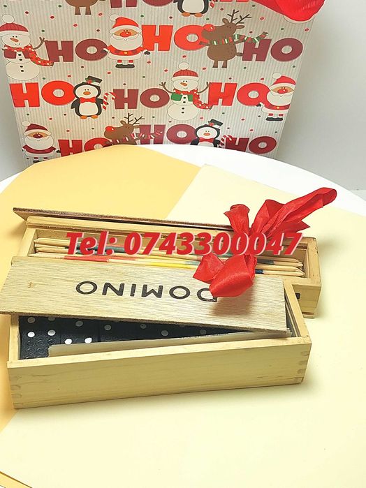 Pachet De Sarbatori  Joc Marocoo mikadoSi Domino  Transport Gra