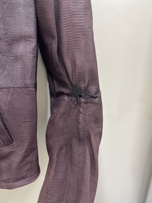 Луксозно яке от истинска игуанска кожа – НОВО, Милано