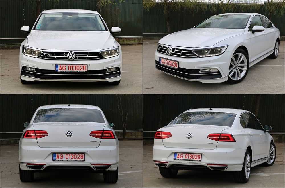 VW Passat B8 R-Line Limuzin~2,0 150 CP fără adblue~DSG~Fab 2017~Full Led