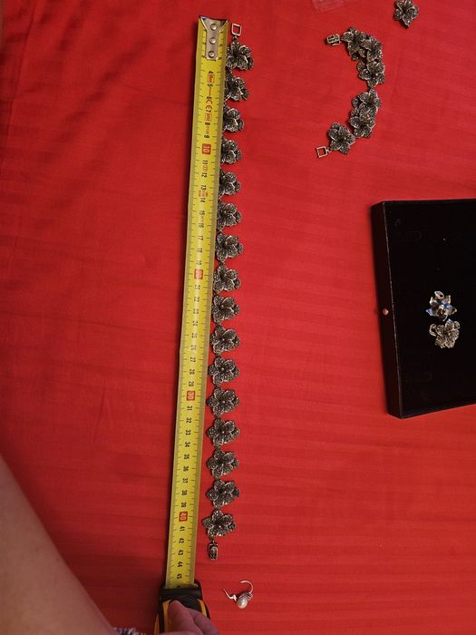 Set argint marcasite