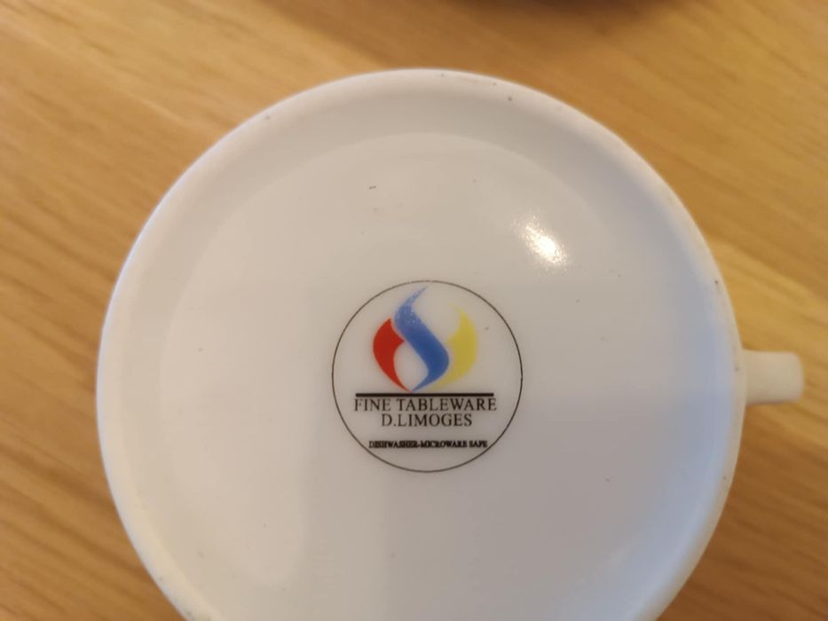 Нов порцеланов комплект за кафе/чай D.Limoges