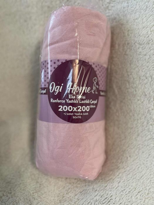 Чарлшаф с ластик+2бр калъфки