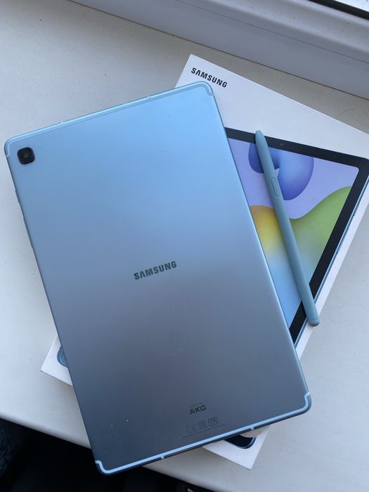 Планшет Samsung Galaxy Tab S6 lite в небесно голубом цвете