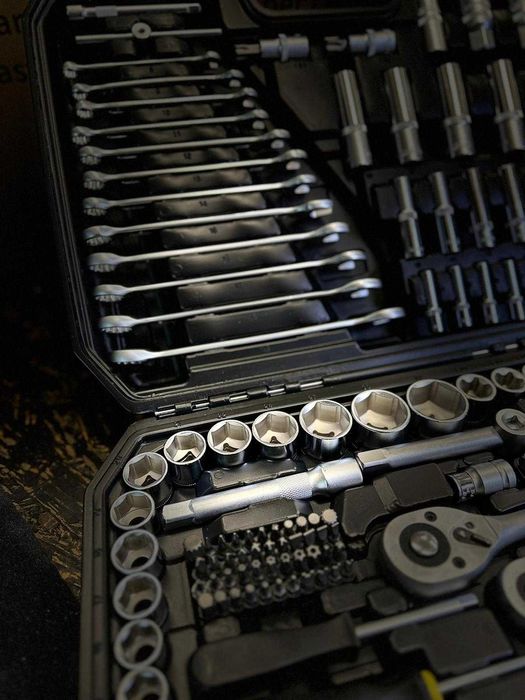 Trusa scule 216 piese.Trusa chei 216.Trusa tubulare profi Garantie-NOI