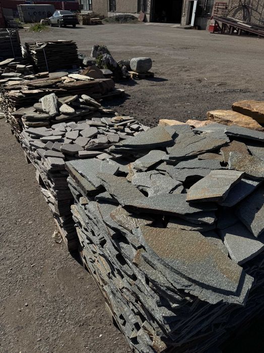 Плитняк (Карбонат, Кварцит, Кора дерева)