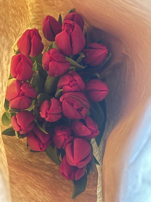 Тюльпаны с оформлением!