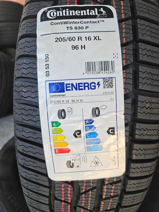 4 Нови зимни гуми 205/60 R16 Continental WC TS830P 96H M+S 3PMFS