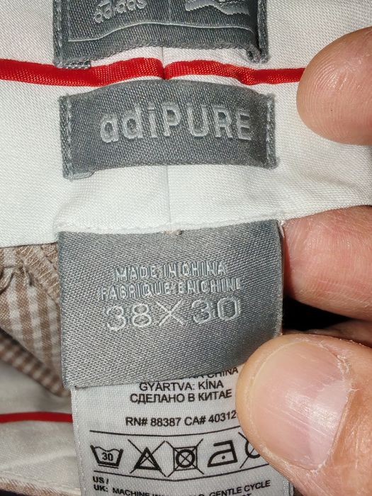 Pantaloni bărbați Adidas  adipure mărimea 38/30
