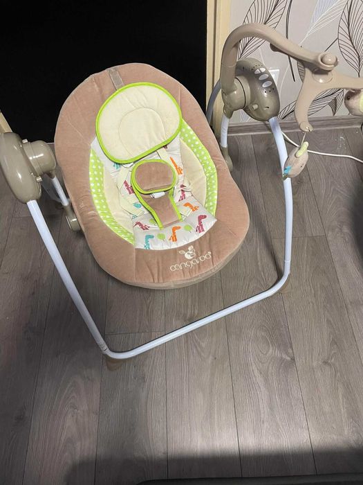 Leagan electric Cangaroo - Baby Swing , Cappuccino