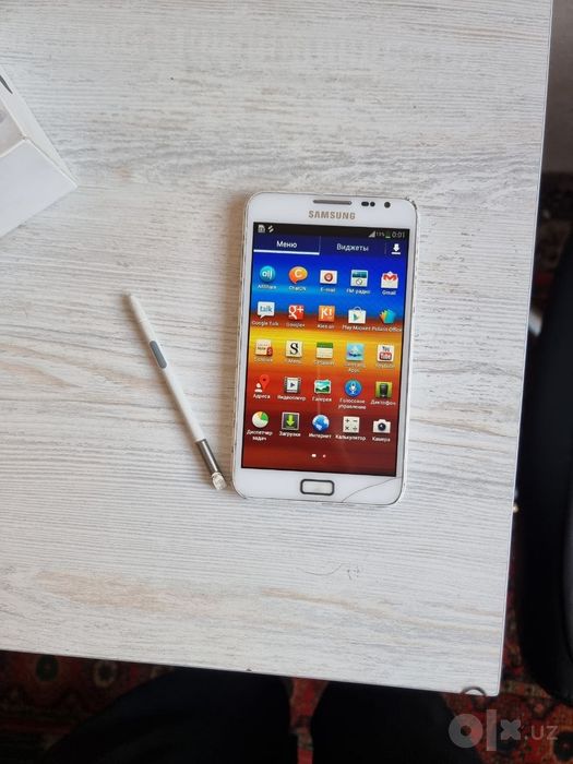 Samsung note 1 zavod holatda