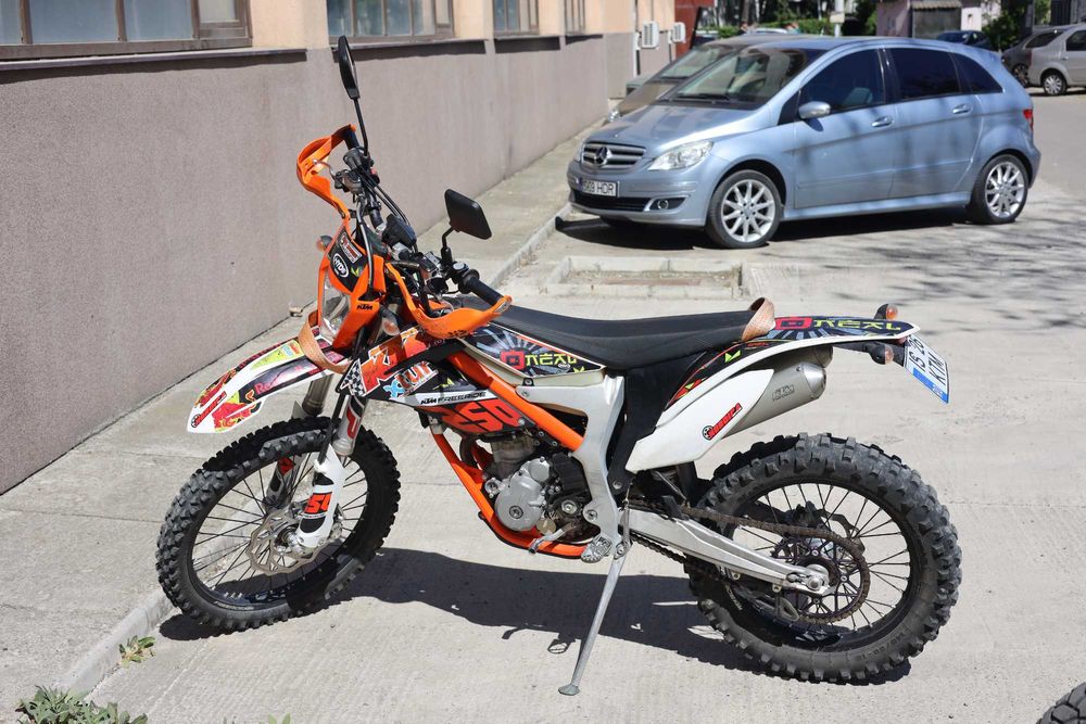 motocicleta ktm freeride 250 F 2018 4T inmatriculat
