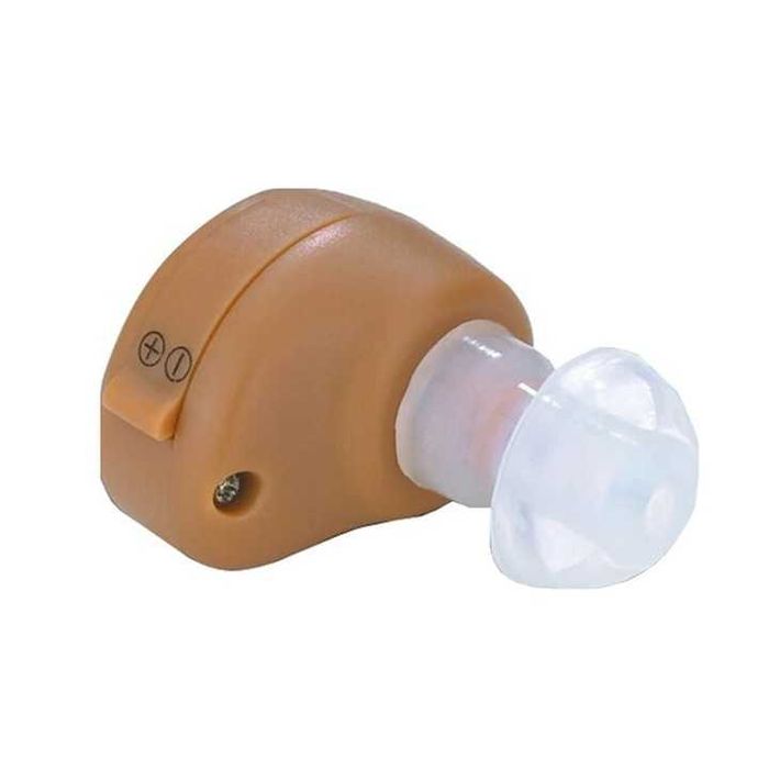 Aparat auditiv intraauricular,in ureche,4silicoane, baterii inclusenou