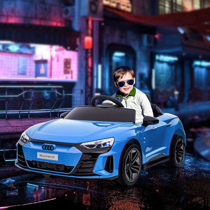 Mașină electrică pentru copii Audi, licență oficială, model premium