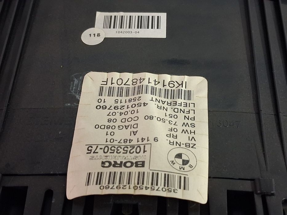 Ceas bord 2.0d BMW e90 Seria 3 2007