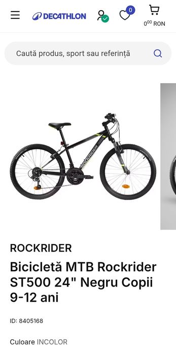 Bicicletă  copii 24"