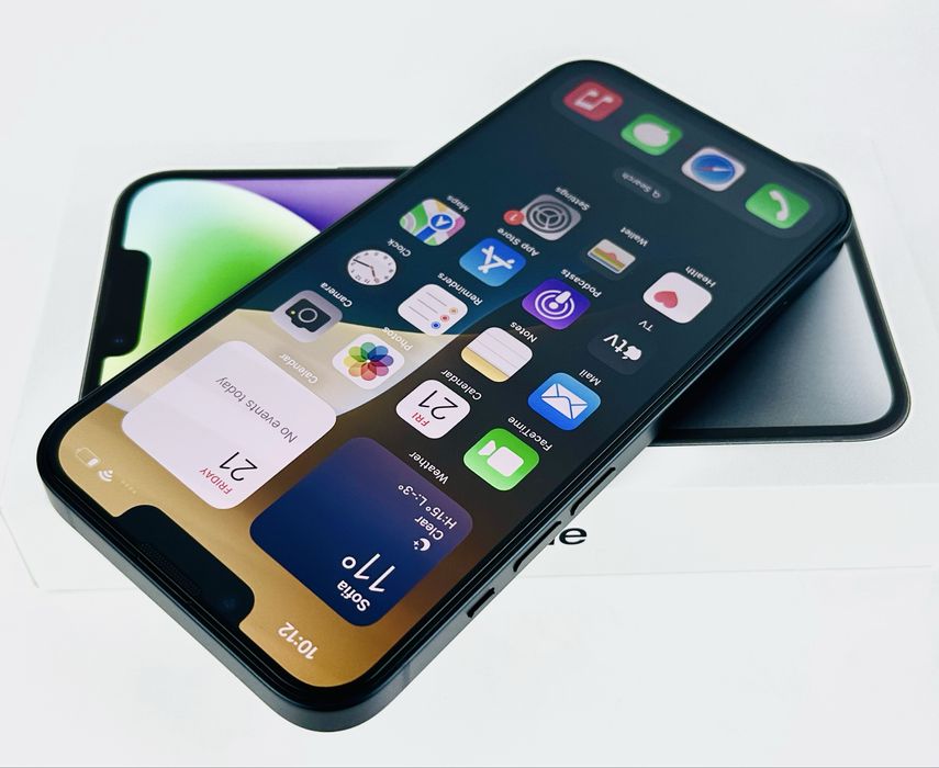 Apple iPhone 14 128GB Midnight Перфектен! Гаранция!