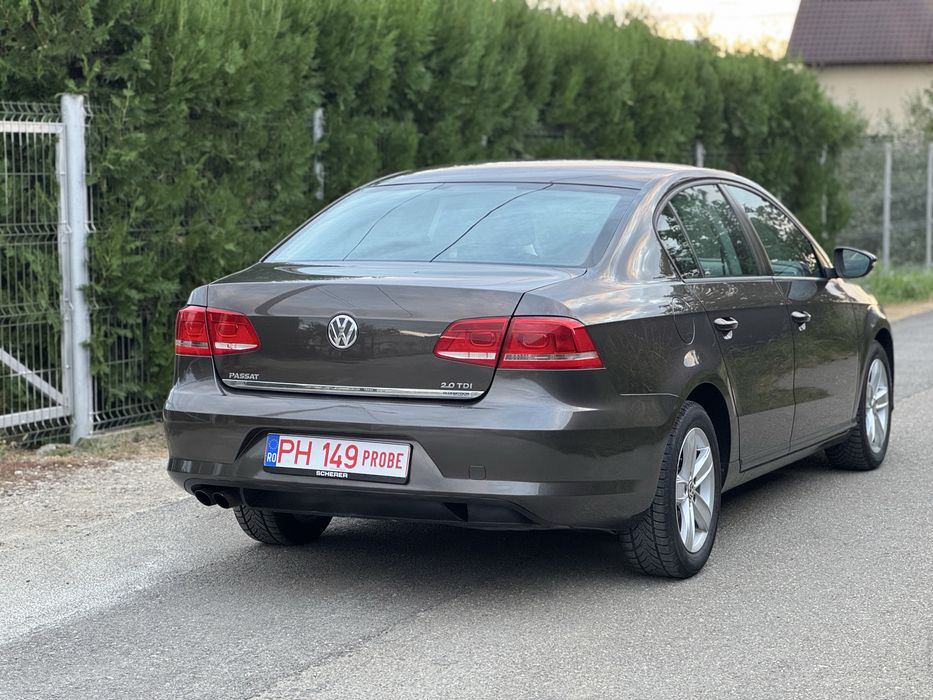 VW PASSAT B7 Berlina 2.0 TDI / 140 Cp / 2013 / Moka Brawn