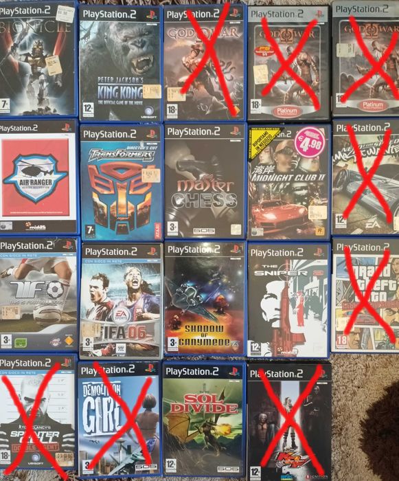 Vand jocuri PlayStation 2