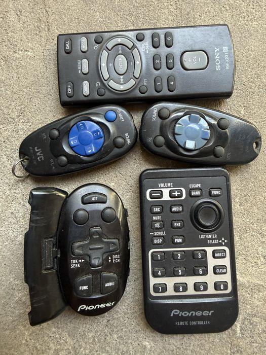 Пульт для магнитолы Pioneer jvc Sony
