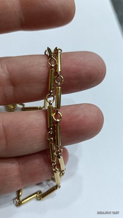 Vind lanț de aur 18kt original Baraka