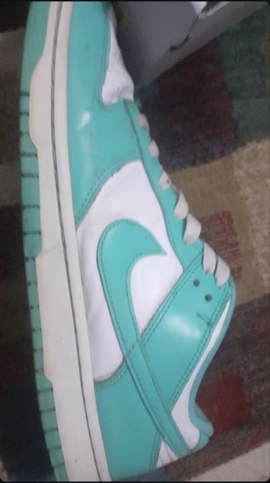 Dunk low turcoaz , compleu hoodrich albastru , blugi berska si zara