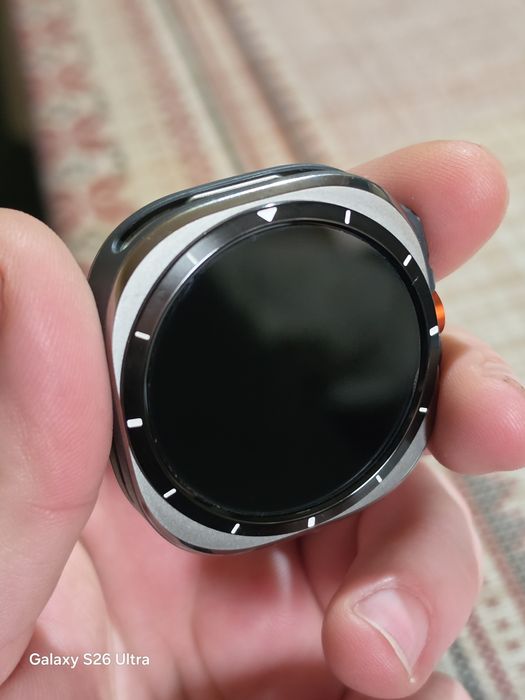 Samsung Galaxy Watch Ultra Titanium Silver! Гаранция! Като Нов!
