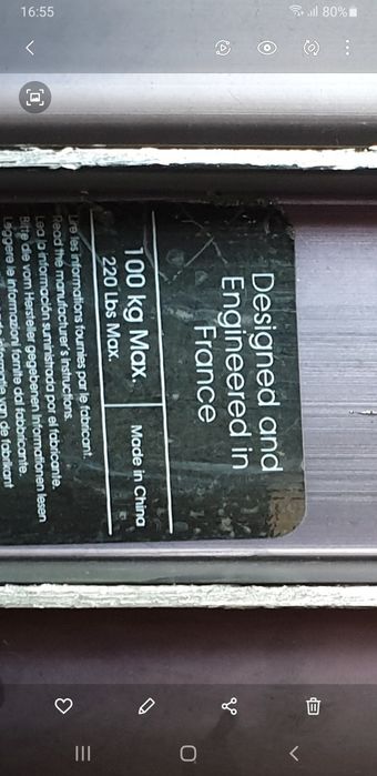 Продам самокат б/у фирменный Oxelo mid 7.