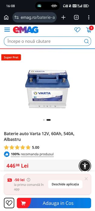 Ups+baterie mașina ptr centrale