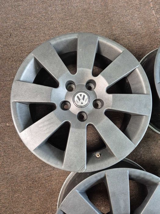 Jante Aliaj 5x112 16'' OEM Skoda Superb Octavia Yeti Karoq / VW Passat Golf Touran Sharan Tiguan Caddy T-ROC  7J ET 37 !