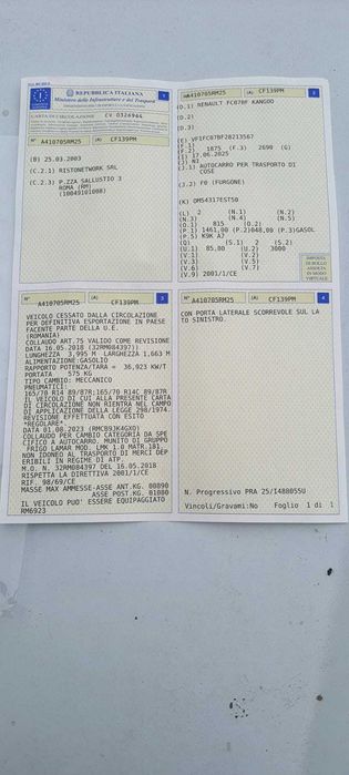 Renault Kangoo frigorific