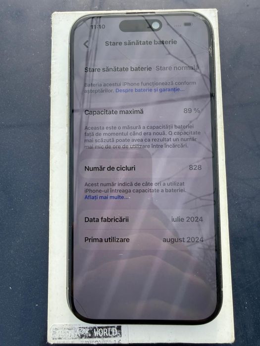 Iphone 15 PRO -128 GB