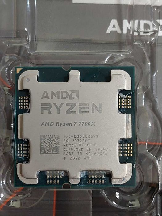 АМD Ryzen 7 7700X, 8-ядрен, АМ5 процесор