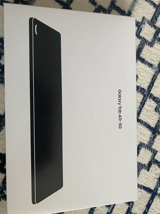 Планшет samsung tab 11+, 128 gb, silver