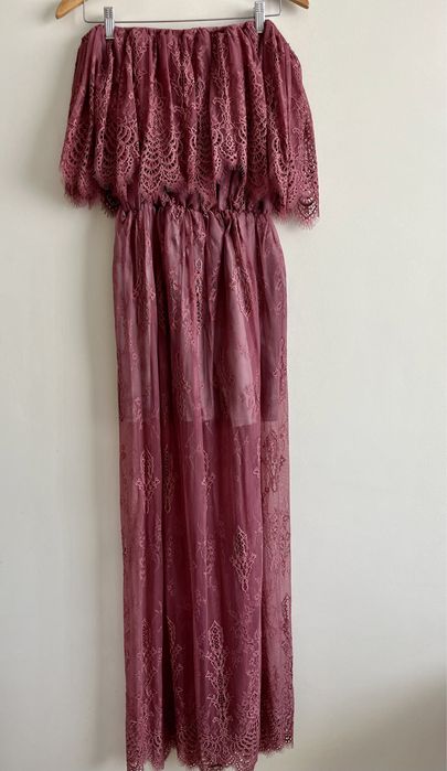 Rochie din dantela chantilly