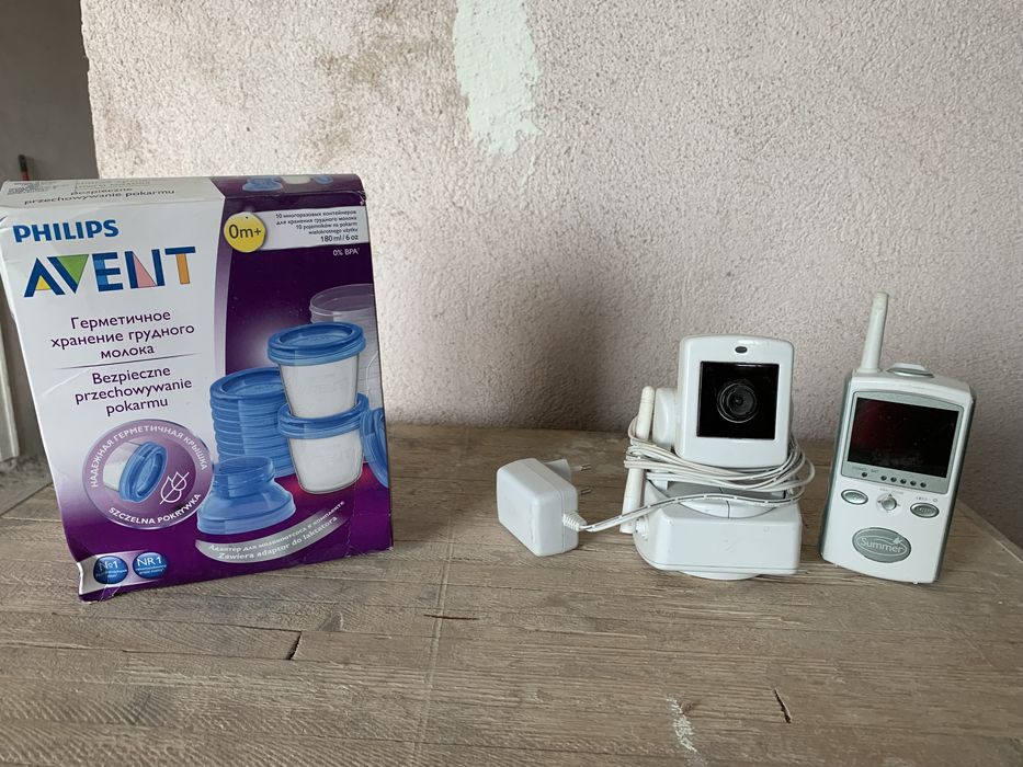 Vand camera video supraveghere copii cu monitor.