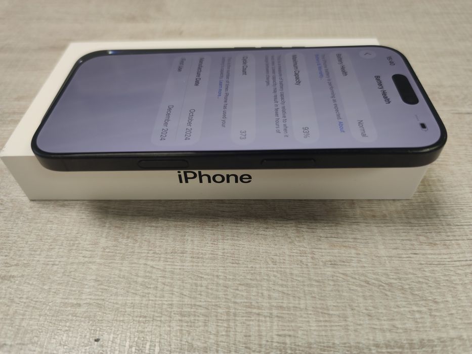 Iphone 16 pro 128GB Black Titanium Гаранция!