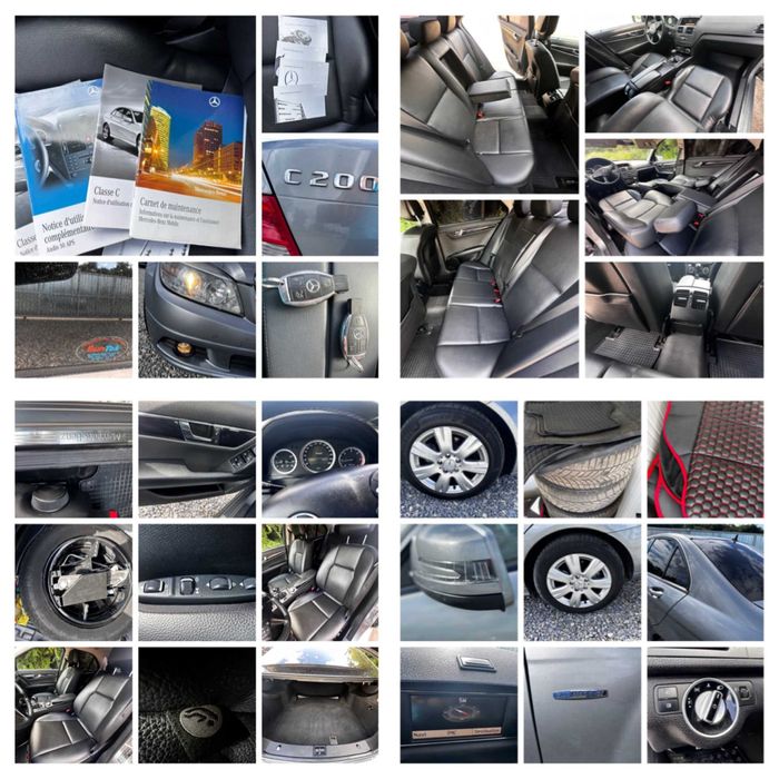 Mercedes-Benz C 200 CDI*2.2 D*navigatie*piele*af.2011*contract+fiscal pe loc