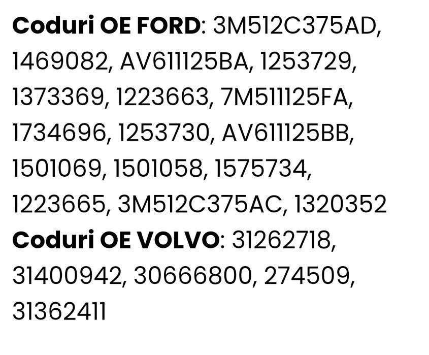 Discuri TRW Volvo/Ford