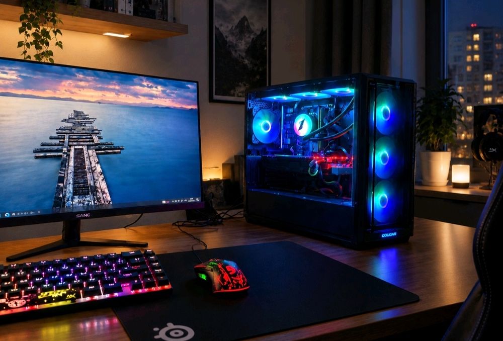 I5 11400f 16gb, 1080ti 11gb,ssd480gb,hdd 1tb,hayperx