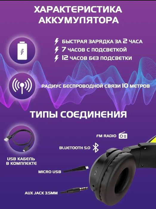 Наушники беспроводные