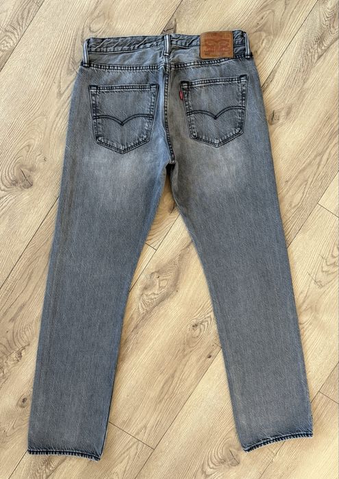 Blugi LEVIS 501 Gri Barbati | Marime 32 x 32 (Talie 83 cm)