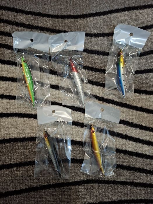 Риболовна макара Okuma Inspira S Blue 40 + воблери