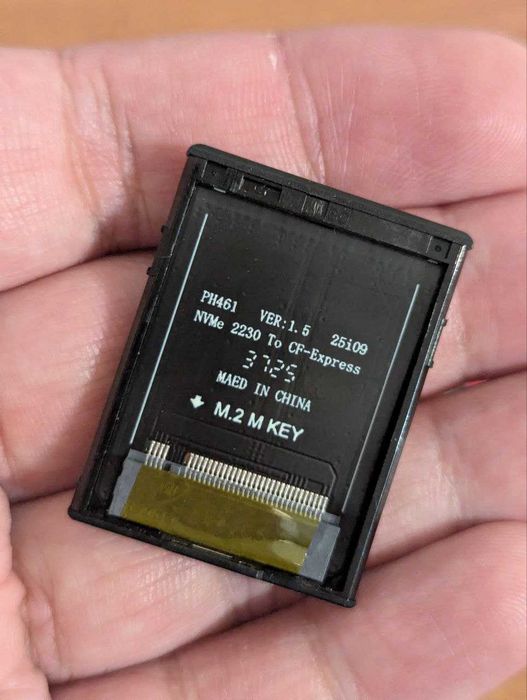 Адаптер NVMe 2230 на Cfexpress type B.