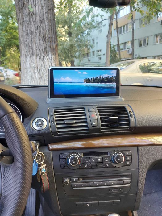 Navigatie android Carplay BMW seria 1 e87 YouTube Waze GPS