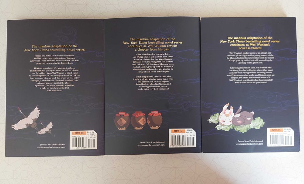 Grandmaster of Demonic Cultivation The Comic Vol. 1-3 /danmei/
