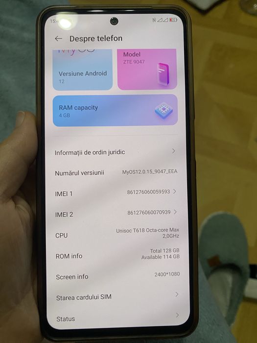 Vand telefon ZTE aproape nou