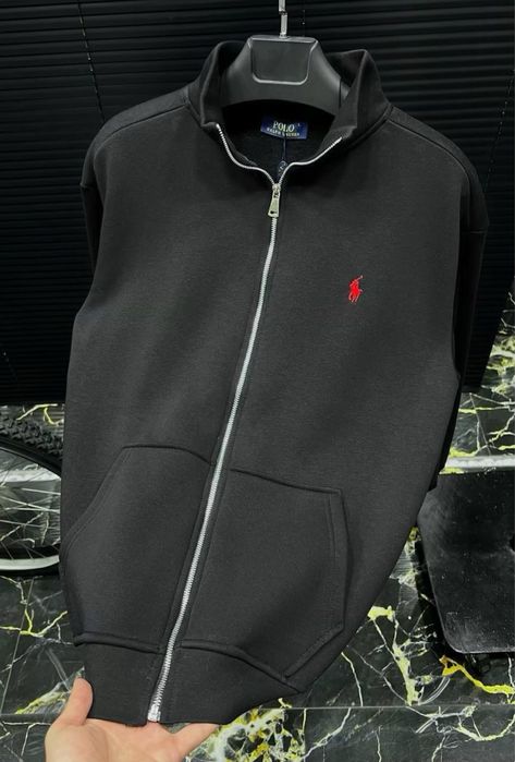 Hanorac Polo cu fermoar.