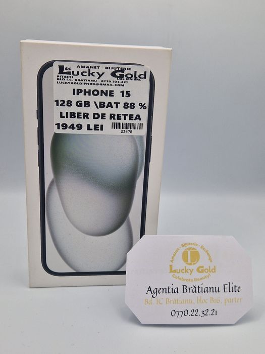 Iphone 15 128 GB Bat 88% cod 23470